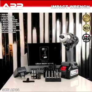 APR Impact Wrench 550NM Facelift New Edition mesin pembuka baut roda ban motor mobil cvt tpe AP84+