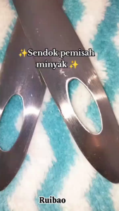 Nagada Sendok Pemisah Minyak Penyaring Air dan Minyak Sup
