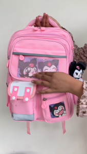 Tas Sekolah Anak Anti Air / Tas Punggung Anak / Tas Sekolah Anak Perempuan / Tas Ransel Sekolah Anak Perempuan Import