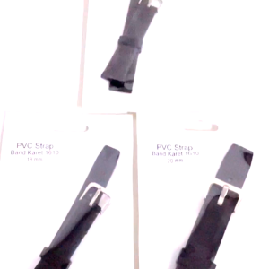 PVC Strap Band Karet 1610 Jam Tangan 16mm 18mm 20mm