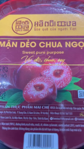 Ô Mai Mận Dẻo Chua Ngọt hộp 180g - Hà Nội Xưa