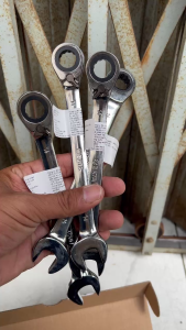 Sata 46607 /Cờ lê vòng miệng tự động 2 chiều 14mm (có khóa gật điều chỉnh)