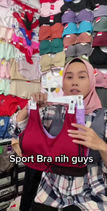 3 Pcs Bra Sport Orex SP 020SP 021 | Bra Olah Raga Sorex