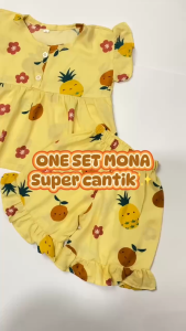 Setelan Anak Perempuan 1-6 Tahun / Setelan Anak Rayon Premium / Baju Anak Perempuan / Celana Anak Perempuan Katun Parsel