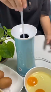 ksrian เครื่องทำอาหารเช้าที่บ้าน เครื่องทำไข่ม้วน ไข่ม้วนมินิถ้วย เครื่องไข่แบบทันสมัย ทำความร้อนได้เร็ว egg master