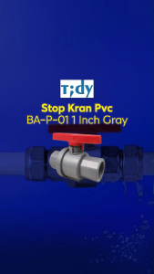 Tidy Stop Kran Pvc BA-P-01 1 Inch