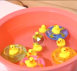 Mainan Bebek Mini / Bebek Karet Mainan Mandi Anak / Baby Bath Toys / Bebek Mini Mainan Anak Saat Mandi