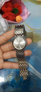 Đồng hồ nữ Galden Crystal mặt trãi tia second hand si nhật đã qua sử dụng