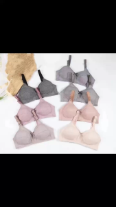 เสื้อในคนแก่ไม่มีโครง ผ้าคอตตอน เต้าใหญ่ 3 ตะขอ คัพ C ผ้านิ่มใส่สบาย ของส่งจากกรุงเทพฯ