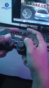 Gamepad Pc Double Hitam Joystick USB Double Getar Gamingpad & Joystick PC