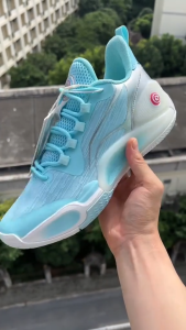 Color Way Rubber Spike Fashion Sports Basketball Shoes for Man Original Basketball Shoes Mens Shoes Breathable Casual Sports Basketball Shoes Professional Training Shoes