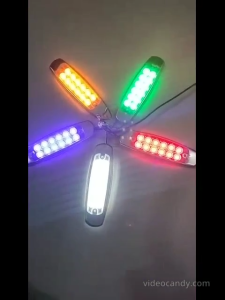 1 Pc - 12V/24V LED Waterproof Truck Side Marker Indicator Light Auto Warning Light High Lights Side light