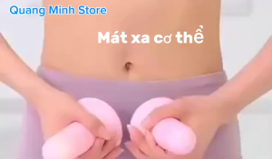 Dụng cụ cầm tay mát xa cơ thể thư giãn giảm đau mỏi và phục hồi các nhóm cơ dùng kèm tinh dầu therapy AMC