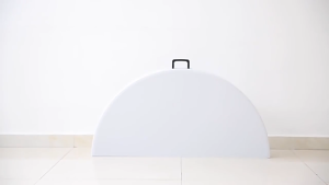 Folding Round Table Household Dining Table Simple Household 10 Person Circular Dining Table Small Household Dining Table