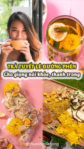 Set chè tuyết nhĩ lê táo đỏ đường phèn mix sẵn thơm ngon bổ phổi tốt cho cả người lớn và trẻ nhỏ - Lãn Ông