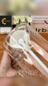 CAG SHOP1pcs [90° Foldable/No Dead Ends]Three In One Long Handled Cleaning Cup Brush