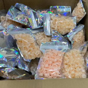 (HÀNG ĐẸP Y HÌNH )Chum Nhẫn Nhựa Dẻo Đựng Mực Phun Xăm Đựng Keo Nối Mi Tiện Dụng Khi Làm Cho Khách