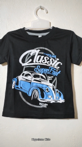 Baju Kaos Distro Karakter Mobil Clasic Anak Laki Laki Import 1 - 10 Tahun - Hypelane Kids