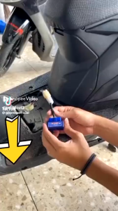 Tool scanner motor injeksi Obd2 Yamaha DIAGNOSTIC SCAN ELM 327