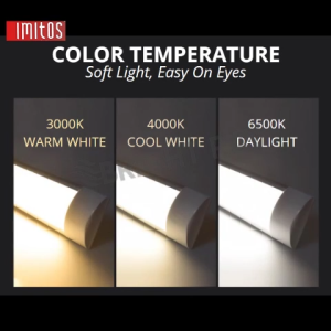 IMITOS 40W LED Linear Light Batten Light Ceiling Surface Mounted LED Tube Louver LED Fitting
