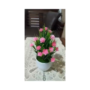 TYPT39 Pot Tanaman Hias Bunga Hias Plastik Ornamen Pot Bonsai Artificial Flower Decoration