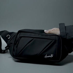 Harmits Project - BLITZ Waistbag Slingbag Waterproof Tas Pinggang Selempang Ringan Anti Air Pria
