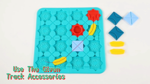 Kids Road Builder Logical Car Educational Smart Logic Board Game for Children Preschool Learning Early Birthday Gifts for Kids Boys Girls Age 4-8 Year Old