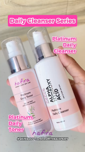 Daily Cleanser Series by Hafira Skincare: Melembabkan Kulit Wajah, Mengangkat Sel-sel Kulit Mati, Kulit Lembut dan Cerah. AMAN untuk BUMIL BUSUI ORIGINAL BPOM HALAL