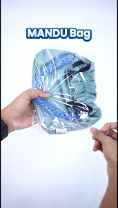 Hayn - Tas Kanvas Serut Polos Mandu Bag