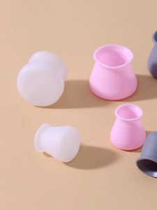 16pcs ORFOFE Circle Chair Wood Floor Protectors for Furniture Chair Feet Protectors Chair Leg Caps Silicone Chair Leg Ca