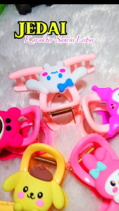 Jepit Rambut Jedai Karakter Sanrio Aksesoris Rambut Karakter Melody Purin Lotso Kuromi Cinnamoroll
