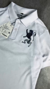 Giordano Polo tshirt Pria Motif 3d Lengan Pendek Regular Fit M L XL Kaos Krah Slimfit Katun Pique Premium