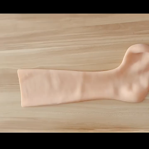 1 Pair Long Tube Silicone Moisturizing Socks Foot Care Socks For Anti Cracking Protect