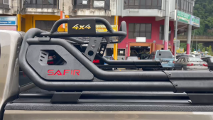 HILUX RANGER DMAX NAVARA BT50 SAFIR SPORT ROLL BAR WITH RACK