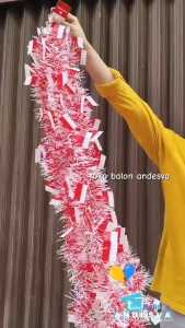 Slinger Merah Putih & Aksesoris Perayaan Kemerdekaan