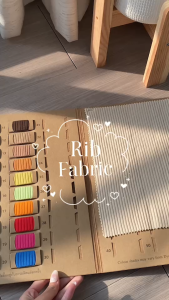 ผ้าร่อง 1x1 บริษัท สุขภาล 100% ผ้าร่องเล็ก ยืด นุ่ม ไม่ระคายผิว ทำชุดเด็กได้ ตัดเสื้อครอป สายเดี่ยว บิกินี ขนาด 1 Kg พร้อมส่ง