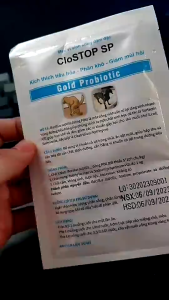 CLOSTOP SP - Men vi sinh sống đặc trị tiêu chảy kích thích tiêu hóa cho chó mèo 20g & 100g