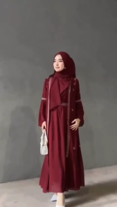 ENOSTE [COD] - SAFWA ABYA / Abaya Turki Terbaru 2024