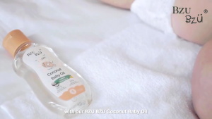 Bzu Bzu Coconut Baby Oil 100ml 0-3 years old
