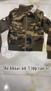 {hcm}_Áo Khoác Nữ Phong Cách Quân Đội Mũi Kéo In Hoa Vải Kaki Size M-4XL - THUỶ TIÊN SHOP