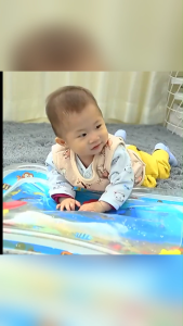 Baby Water Mat Play Inflatable Thicken PVC Safety Cushion Toddler Fun Activity Play Center Promote Development Toys