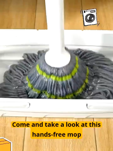 Twist Mop Self-Wringing Wet Mop for Floor Cleaning Microfiber Ratchet Tornado Mop KMV Trading