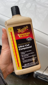Meguiars Ultra Cut Compound & Mirror Glaze 946ml: Penghilang Baret M105