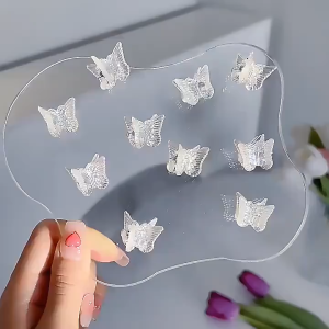 SUPERMALL Colorfull Butteryfly Haipin Jepit Rambut Mini Banyak Warna Kupu Kupu A099