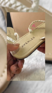 Sandal Jepit Wanita Kulit Sintetis Motif Kepang Papirut Sol Karet Anti Licin Lodia Mona