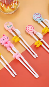 sumpit belajar makan anak children training chopstick 436