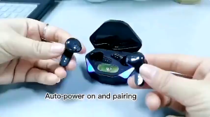 2024 New X15 TWS Earphone Bluetooth Wireless Gamer Headphone 65ms Latency Earbud Gamer Headset