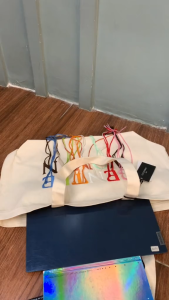 Grosiran OMYGOOSE Tas Totebag GW Wanita / Totebag Gentle Woman BKK / Tas Kuliah / GW 28