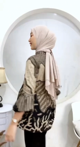 Blouse Atasan Batik Wanita: Baju Batik Modern Kekinian & Lengan Panjang Terbaru 2024