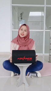 Bonus Mic Original Speaker Tabung Advance T-101bt + Advance 884 Black | Karaoke/Bluetooth/Usb/Tf/Fm/5 Inch